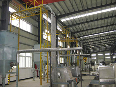 Powder Central Control Automatic Mixing And Feeding System Project
